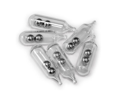 Hrkálky Glass Rattle 6mm 6ks