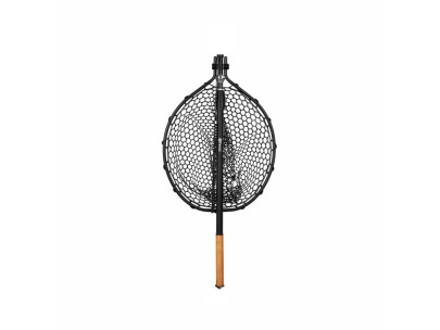 Podberák Trout Area Predator L Teleskop Nature so silikónovou sieťkou