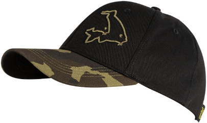 Kšiltovka Black and Camo Cap