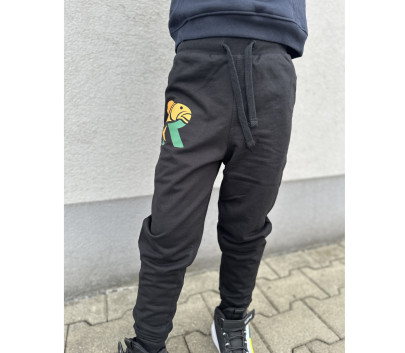 Tepláky Detské Angler Black