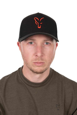 Šiltovka Collection Trucker Cap Black Orange