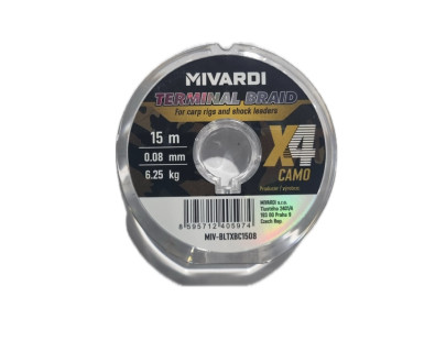 Šnúrka Terminal X4 Braid Camo 15m