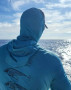 Tričko UV Bay UPF Hoodie Sea Breeze