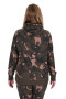 Mikina Womens Zipped Camo Hoodie