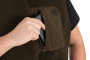 Vesta Olive Sherpa Hybrid Gilet1