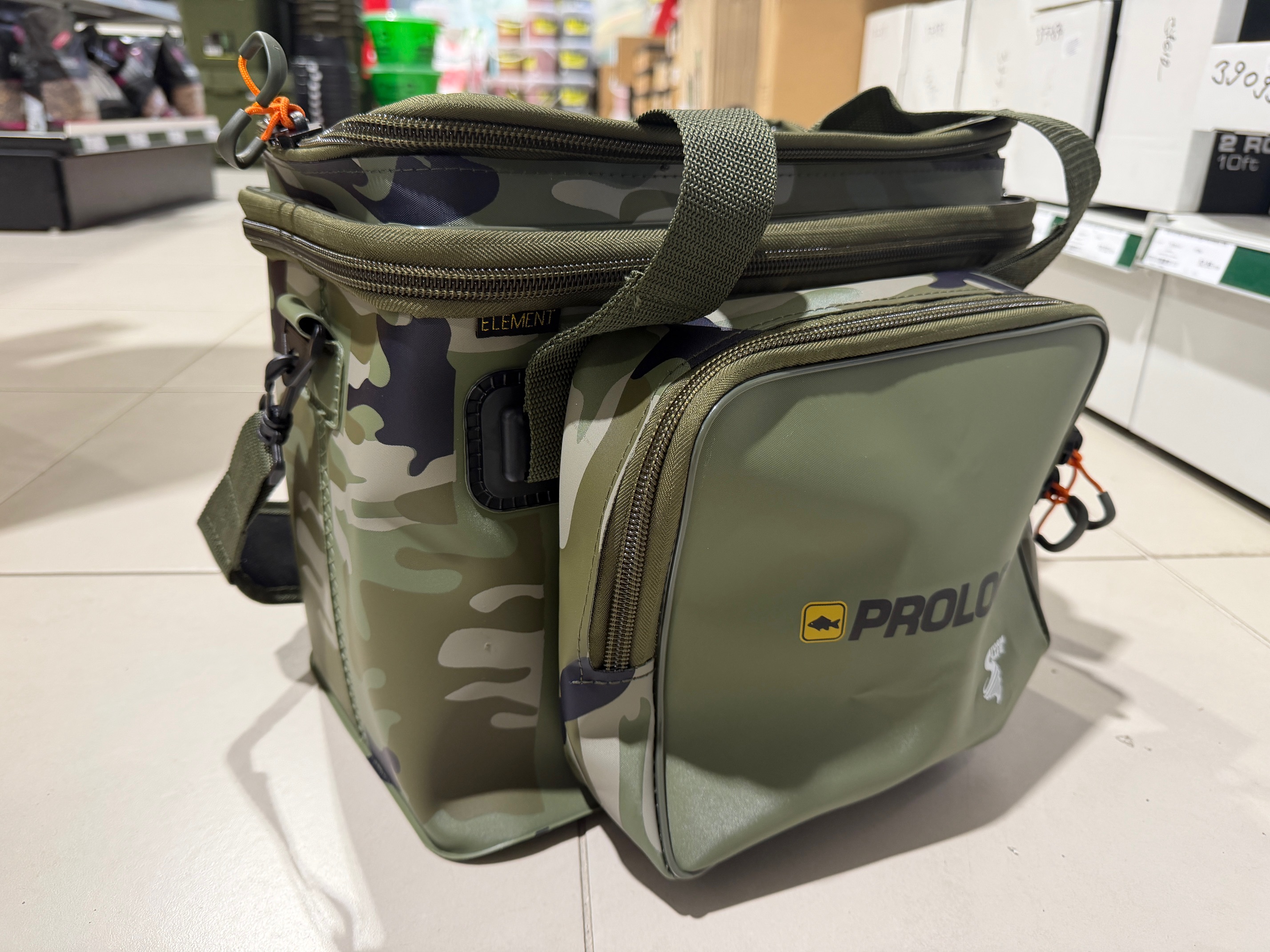 Rybárska taška pre kaprára