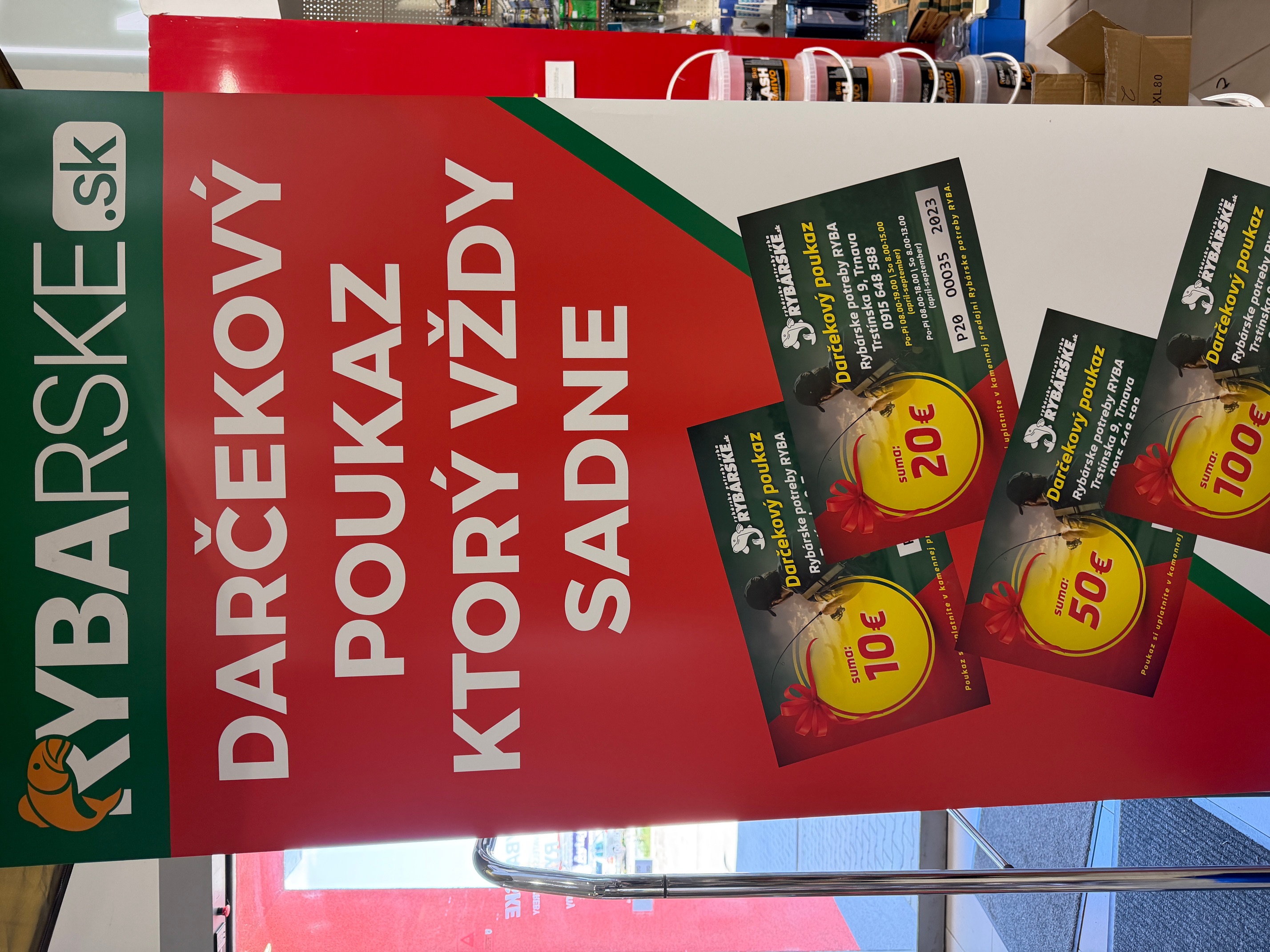 darčekový poukaz
