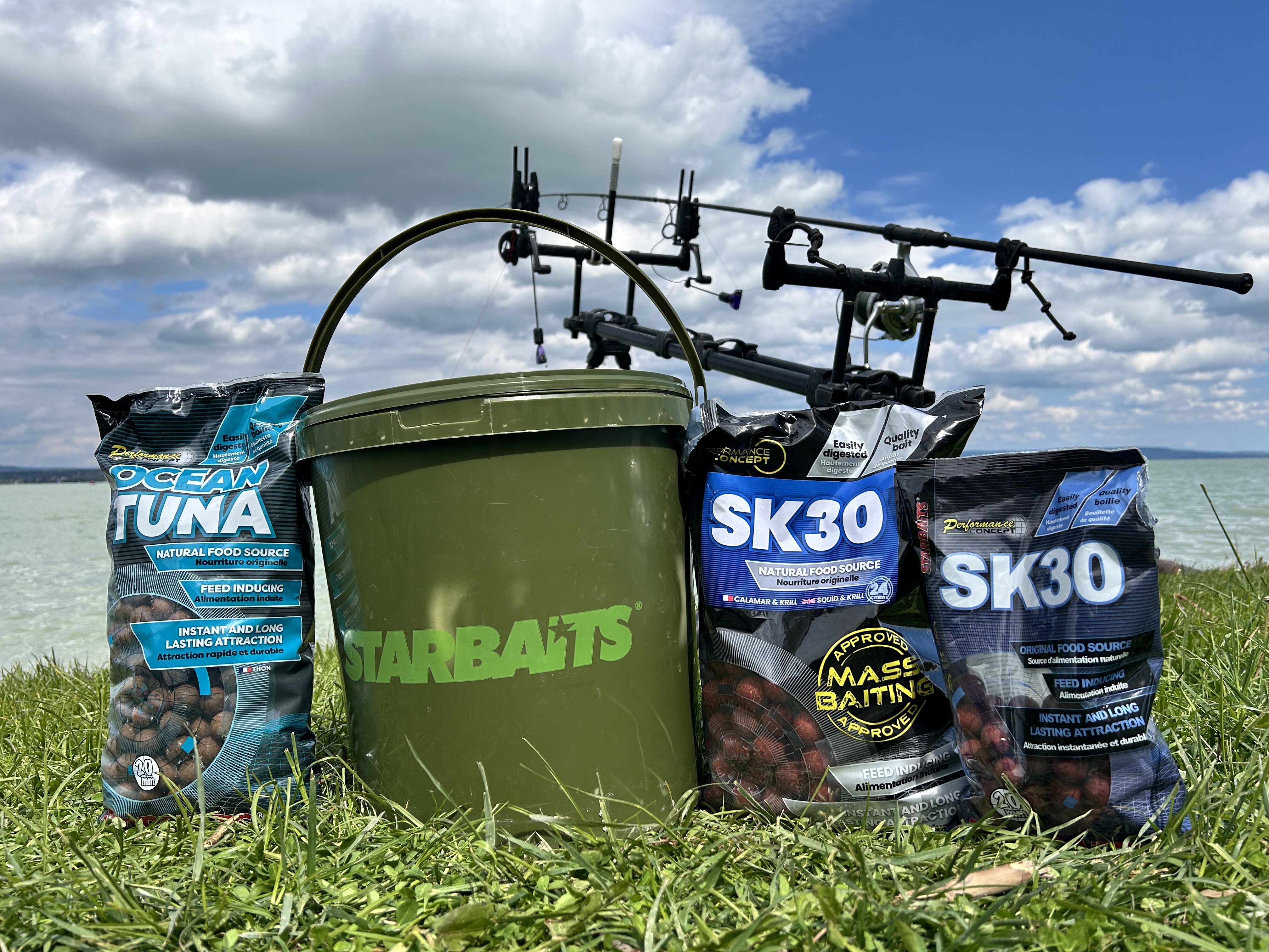 Ako skladovať boilies, pelety a dipy