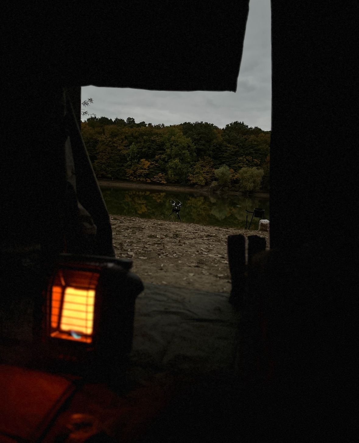 rybársky bivak svetlo