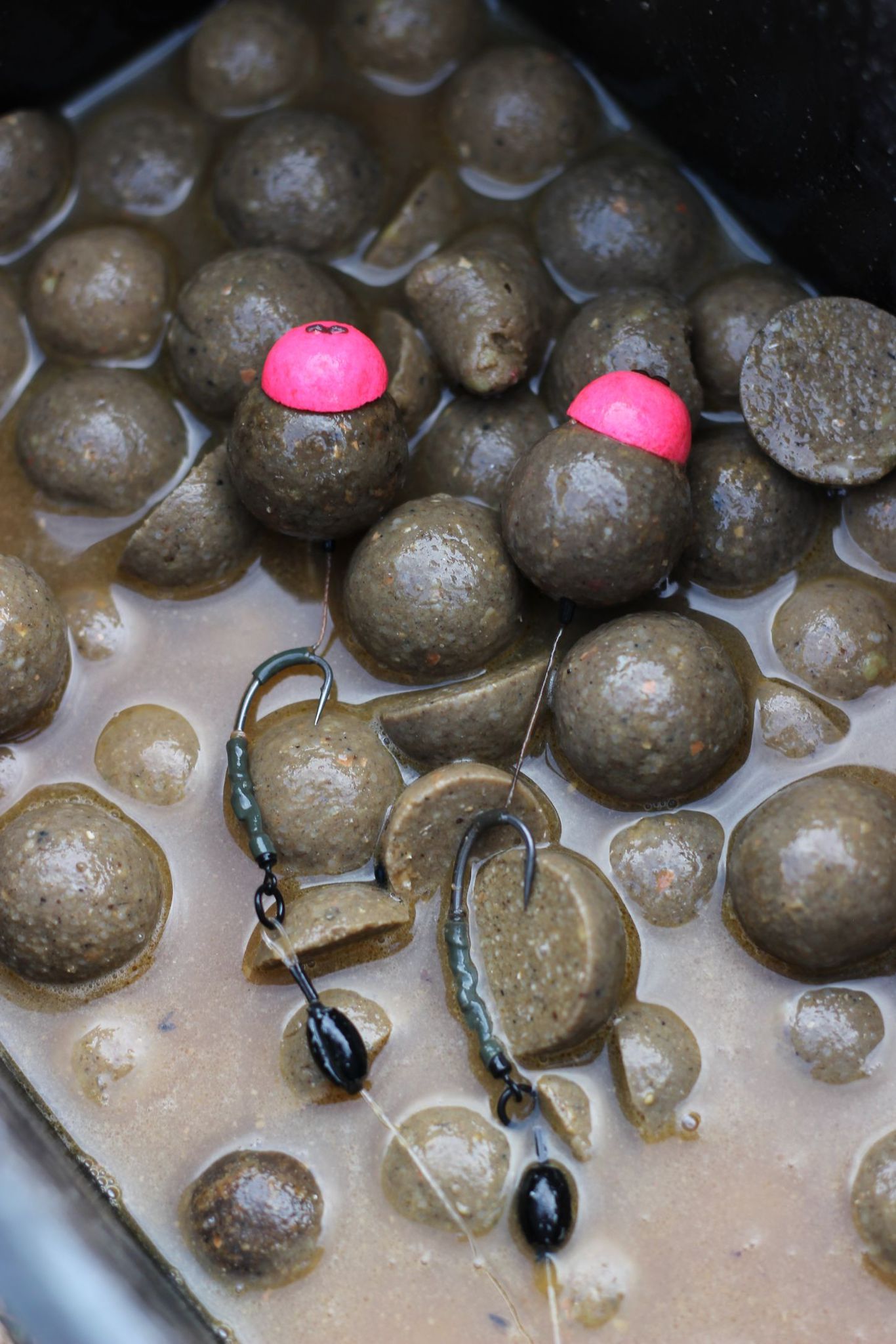 potápavé a plávajúce boilies
