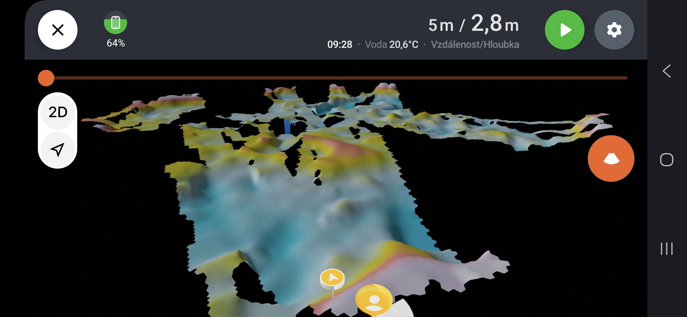 sonar s GPS